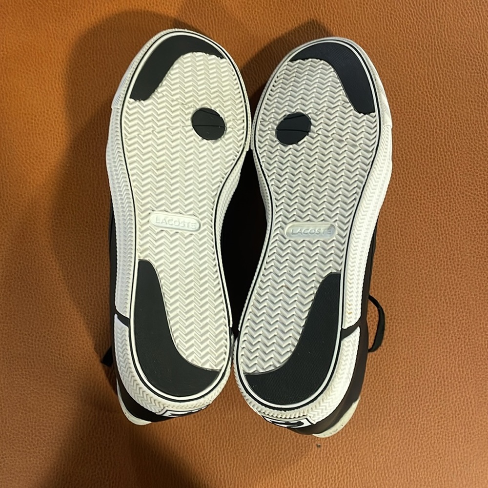 Lacoste - Mens Gripshot Chukka Leather Popped Heel Shoes - Picture 4 of 5